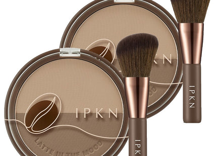 IPKN  Latte In The Mood Shading Set 9.8g 02 Oat Brown 2ea
