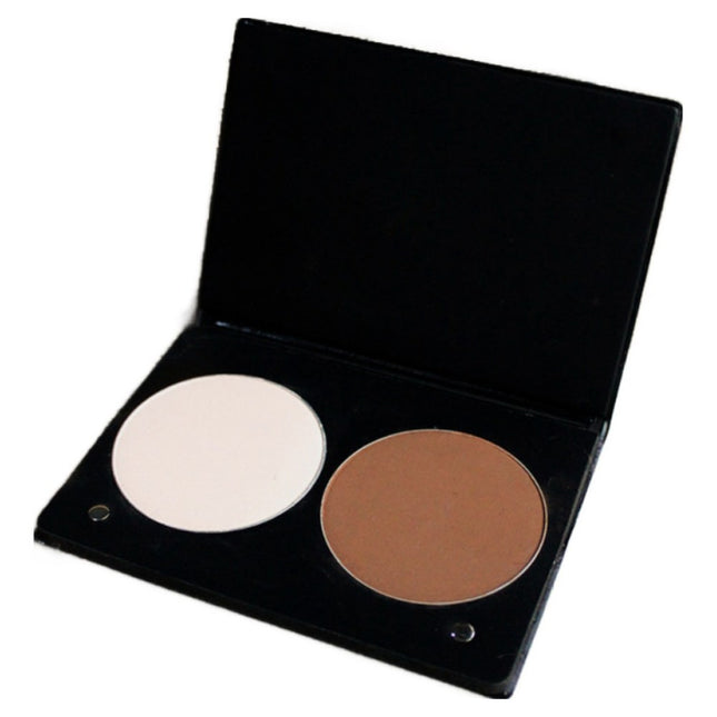 RUANOVA Highlighting Contouring Shading Double Compact Palette Makeup National Qualification Practical Material, 1 pc