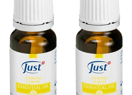 SWISS JUST Lemon Essential Oil 10ml (2-pack)