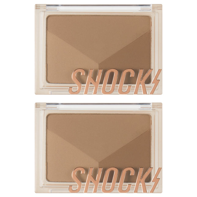 TONYMOLY The Shocking One Clear Shading 9g, 01 Light Brown, 2-Pack