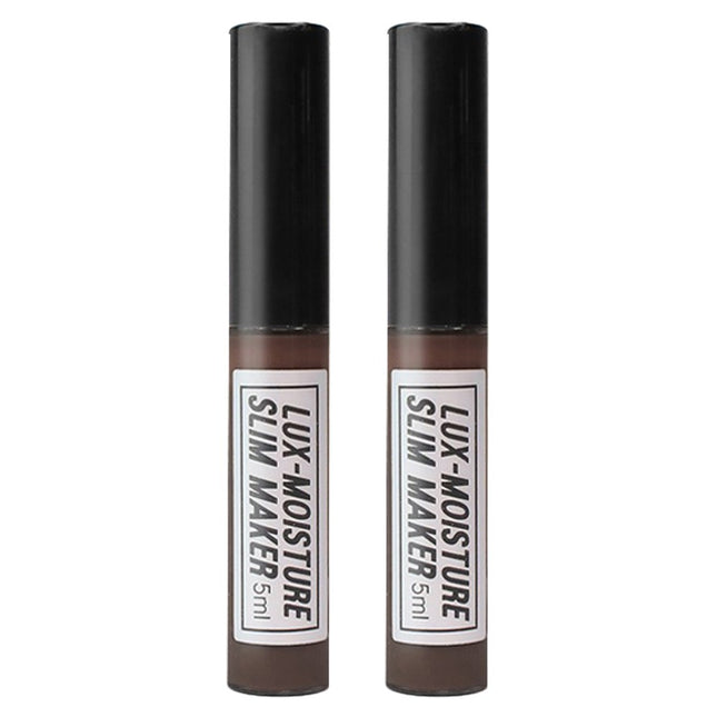 NATURAL SHINE  Luxe Moisture Slim Maker Shading Tint 5ml, 02 Selene Natural Brown, 2 Pack