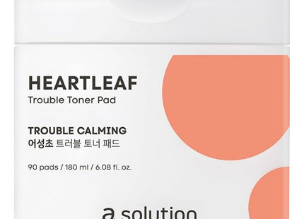 DOTSOLUTION Houttuynia Cordata Trouble Toner Pad 180ml, 90 Count