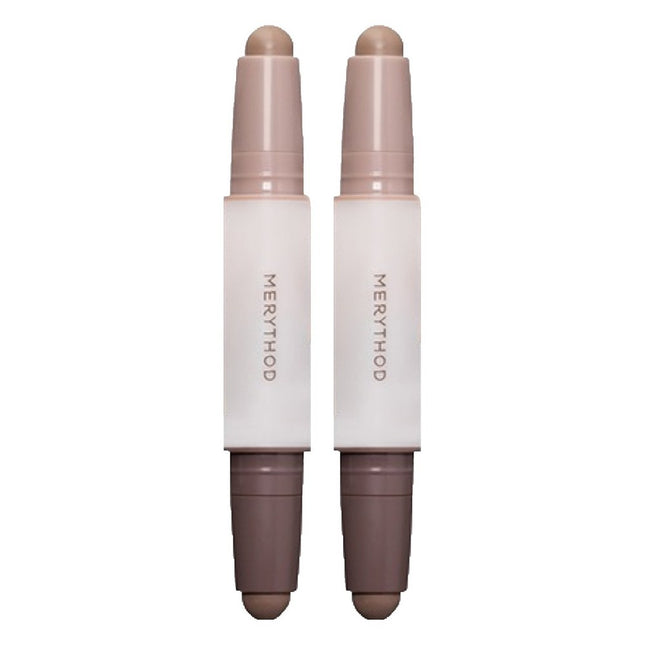 MARYSOD  Double Contour Stick 3.3g (Ash Grey) - Set of 2
