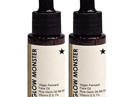 GLOWMONSTER  Vegan Fermented Rice Germ Oil 99.9%, 30ml, 2 Count