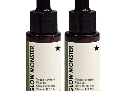 GLOW MONSTER  Vegan Fermented Face Oil 30ml - Olive Oil 99.9%, 2 Units
