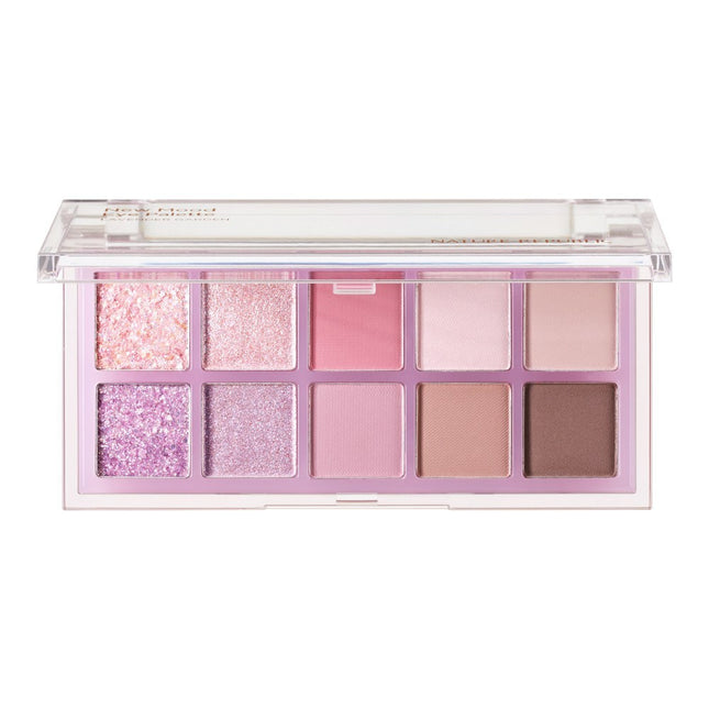 NATURE REPUBLIC  Color Blossom New Mood Eye Palette 8g 1 piece, 04 Lavender Garden