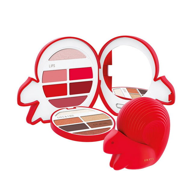 PUPA  Squirrel Makeup Palette Kit Medium 10.4g, 003 Red, 1pc