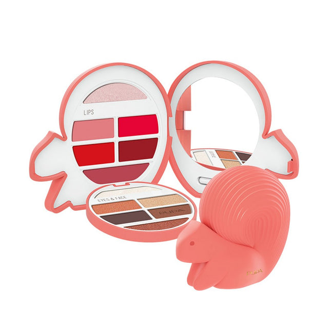 PUPA  Squirrel Makeup Palette Kit Medium 10.4g, 002 Coral Pink, 1 Count