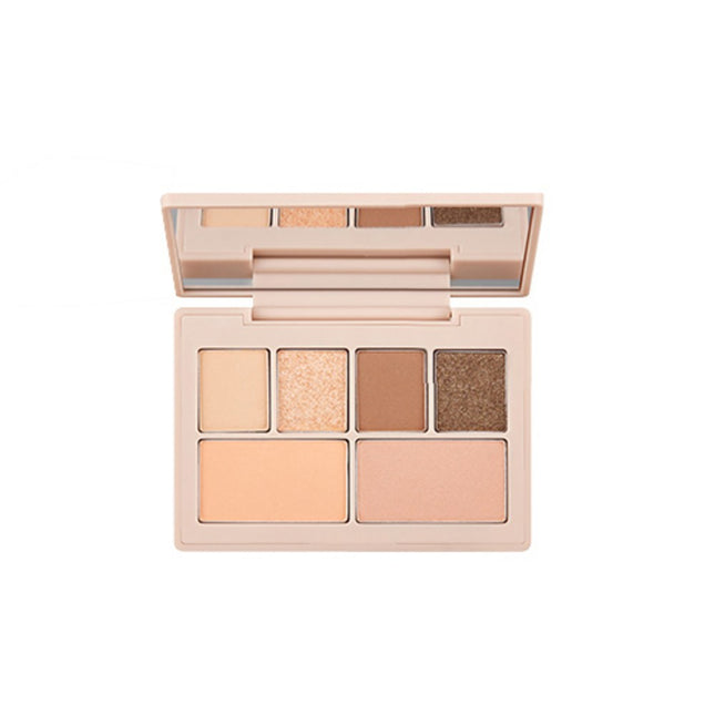 MISSHA  MY POCKET MOOD&MORE MAKEUP PALETTE NO.1 BROWN BAR, 1 COUNT