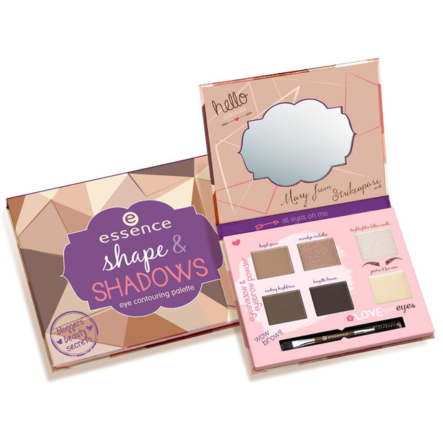 ESSENCE Essence Bloggers Beauty Secrets Palette, 03 Shape & Shadow, 1 Piece