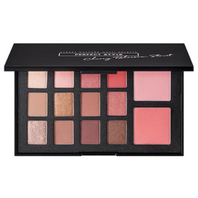 NONE COMPANY Perfect Style Street Culture Multi Palette 14 Colors, No. 1 Cherry Blossom Street, 1 Count