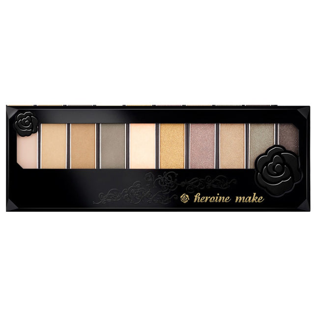 KISS ME HEROINE MAKE Heroine Make Multi Color Palette 7g, 01 Beige Brown, 1 pc