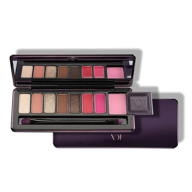 VDI  Vov Multi Makeup Palette 7.5g, No.2 Cool Makeup To Go, 1 ea
