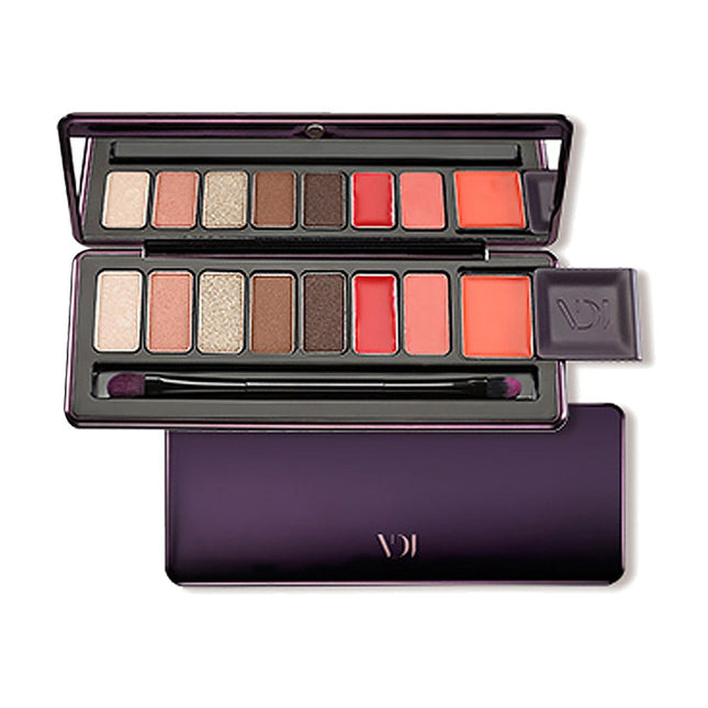 VDI  Vov Multi Makeup Palette 7.5g, No. 1 Warm Makeup To Go, 1 Unit