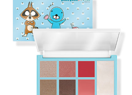 APIEU  Filter Makeup Palette Bonobono No. 2 Cool Night View 1ea