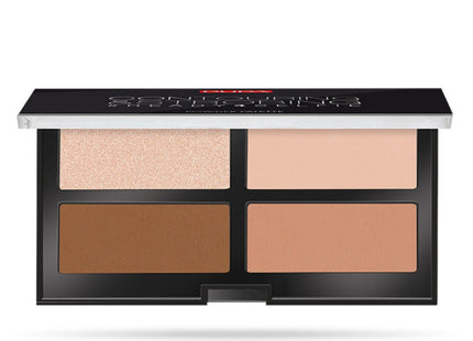 PUPA  Contouring Palette Strobing Ready Selfie 17.5g, 02 Medium Skin, 1pc