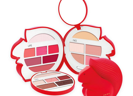 PUPA  Squirrel Makeup Palette Kit Large 20.8g, 013 Red, 1 pc