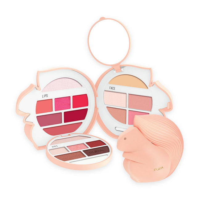 PUPA Pupa Squirrel Makeup Palette Kit Large 20.8g 011 Baby Pink 1pc