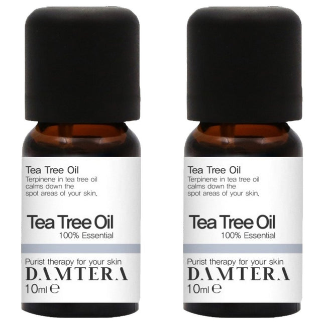 DAMTERA Tea Tree Oil 10ml, 2 Count