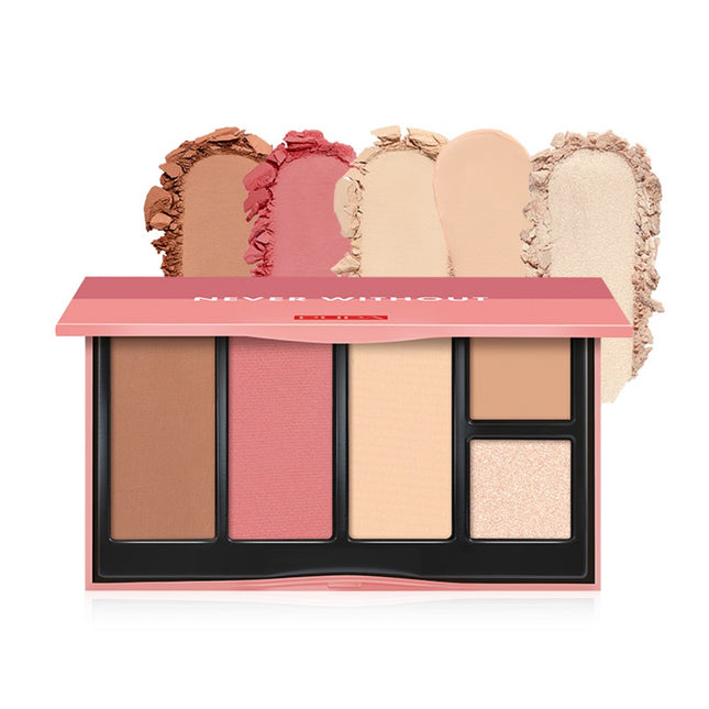 PUPA  Never Without Eye & Face Palette - 002 Medium Skin - 1 pc