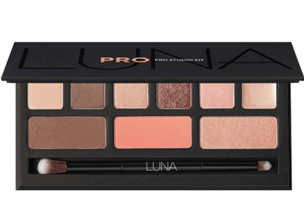 LUNA  Pro Studio Kit Face & Eye Multi Palette, Mixed Colors, 1 Count
