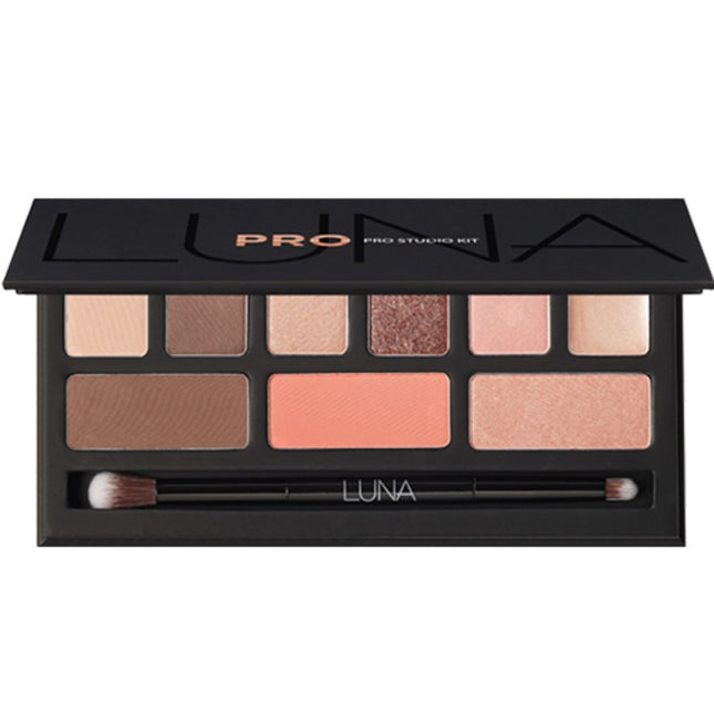 LUNA  Pro Studio Kit Face & Eye Multi Palette, Mixed Colors, 1 Count