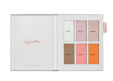 AGATHA  FACE CONTOUR LOOKBOOK 6 COLORS 1PC