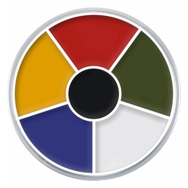 KRYOLAN  Creme Color Circle SupraColor Wheel 30g, Assorted Colors, 1 Count