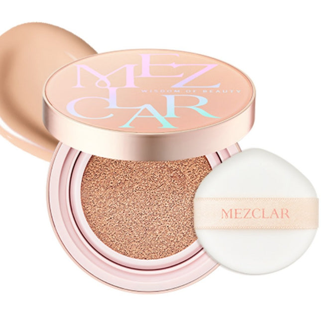 MEZCLAR Mezclar Skin Care Air Fit Cover Cushion SPF50+ PA++++, 23 Peach Case, 1 Count