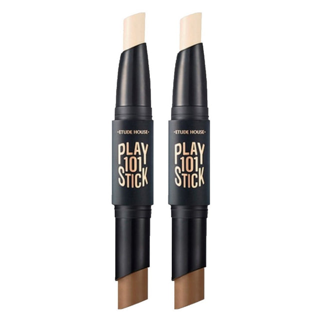 ETUDE HOUSE  Play 101 Stick Contour Duo Multi Stick 6g Intense, Set of 2
