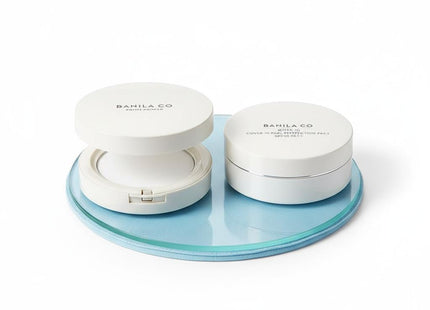 BANILA CO PRIME PRIMER FINISH POWDER PACT SET with Brush