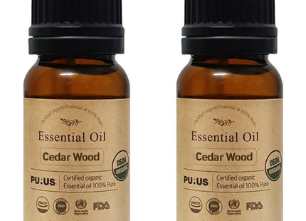 PUREUS Organic Cedarwood Essential Oil