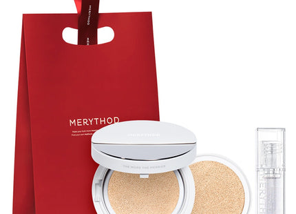 MERYTHOD  Skin Fit Cover Spatula Cushion + Lip Oil Set 03 Sand 13g 1ea