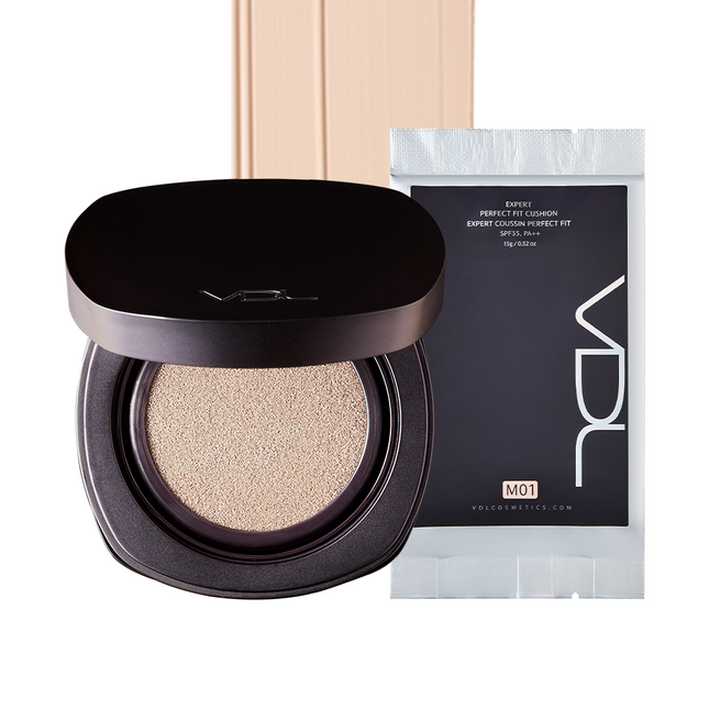 VDL  EXPERT PERFECT FIT CUSHION 15g + REFILL 15g SET, MO1