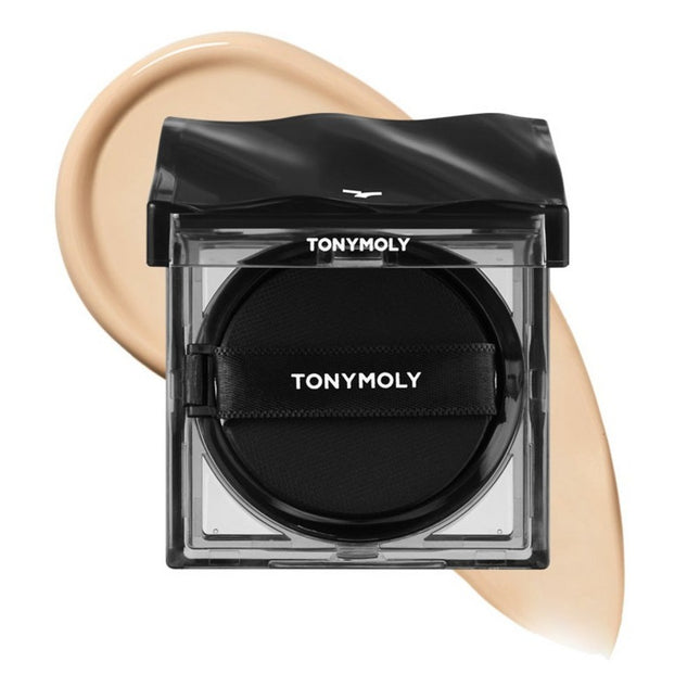 TONYMOLY  Skintone Fixing Cover Mini Cushion 5g, 02 Beige, 1pc