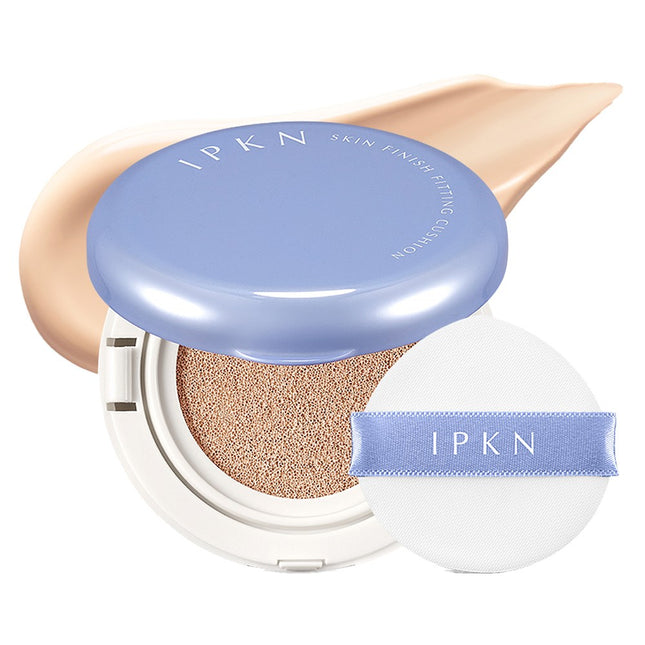 IPKUN  Skin Finish Fitting Cushion Foundation 15g 1pc Natural Beige