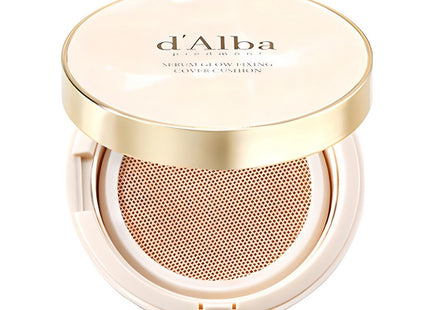 D'ALBA  Serume Glow Fixing Cover Cushion Foundation 17g 1pc, Shade 23