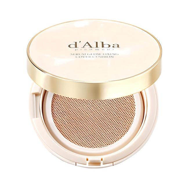 D'ALBA  Serume Glow Fixing Cover Cushion Foundation 17g 1pc, Shade 23