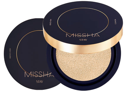 MISSHA  Stay High Cover Cushion Foundation 14g, 23 Sand, 1 Count