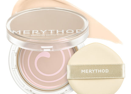 MARYTHOD  Real Cover Melting Foundation Pact 11g, 1 Piece, 01 Pure Ivory