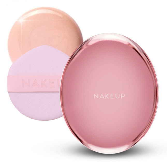 NAKEUP One Night Cushion Crew Pact Dry Skin Cushion Foundation Recommendation Mask-Proof Cushion 14g, No. 1 Ivory Nude, 1 Count