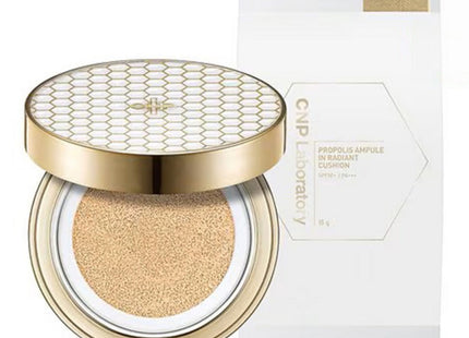CNP  Propolis Ampoule Radiant Cushion SPF50+ PA++++ 15g + Refill 15g (21 Light Beige) 1 Set