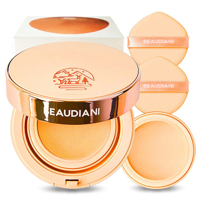 VEAUDIANI Veudiani Mesh Tight Up Cover Cushion SPF50+ PA++++ Set, 12g + Refill 12g, Natural Daily #01