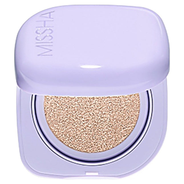 MISSHA  Layering Fit Cushion Semi Glow 15g, 1 Count, 21 Fair