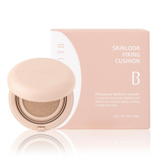 BELLE RANC  SKIN LOOK FIXING CUSHION FOUNDATION (Flight Attendant Cushion / Aesthetic Exclusive), Shade 21 Peach, 1 Piece