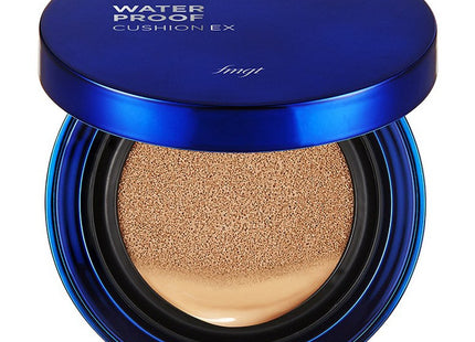 THE FACE SHOP  Waterproof EX Cushion Foundation 15g, V203 Natural Beige, 1 Count