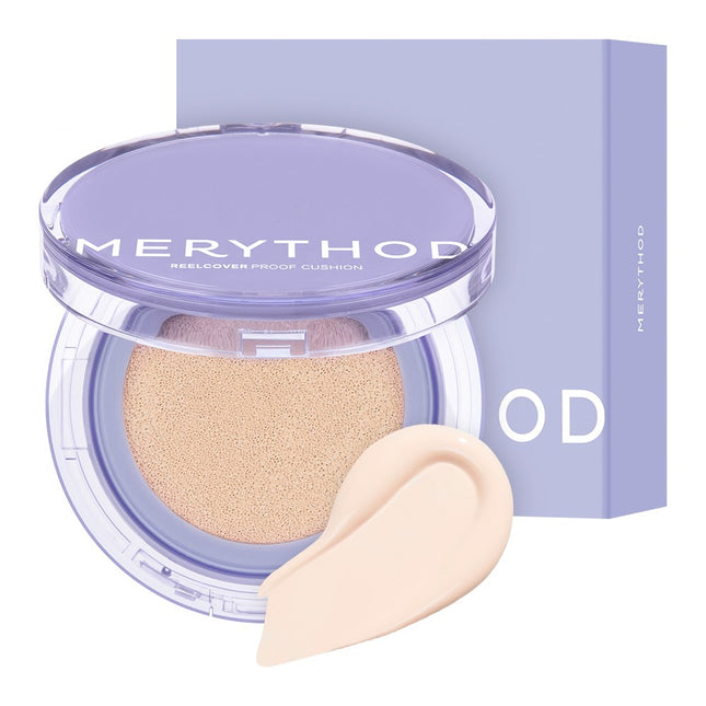 MARYSODE  Real Cover Proof Cushion 11g + Refill 11g Set, 02 Natural Beige, 1 Count