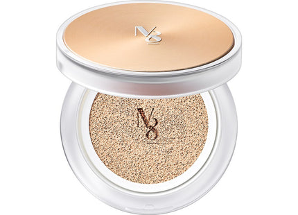 NUMBER 8  Skin Master Moist Cover Cushion Pact 15g, 21 Skin Vanilla, 1 count