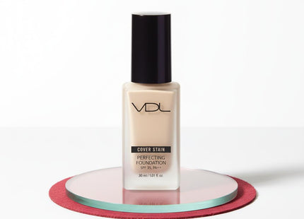 VDL  Coverstay Perfecting Foundation 30ml + Serenity Mini Cushion SetIndividual
