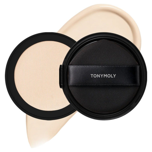 TONYMOLY  Skin Tone Fixing Cover Cushion Refill 13g, 01 Ivory, 1 Count